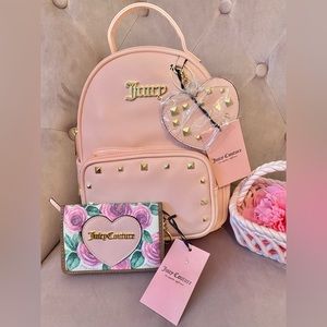 🩷Juicy Couture Pink BackPack💗🌸💕
